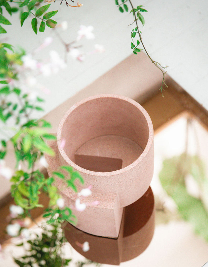 Platform Planter Medium Terrazzo